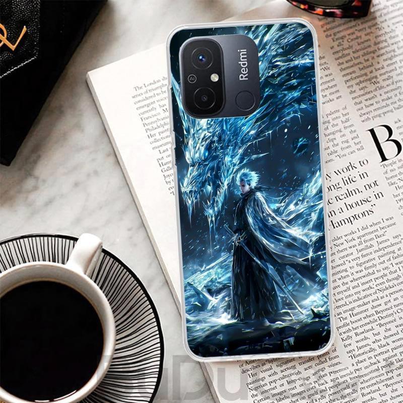 Hitsugaya Toushirou Bleach Cover For Xiaomi Redmi 14C 13 13C 12 12C 10 10C 9 9C 9T 9A Phone Case 10A 8A 8 7A 7 6A 6 Pro K70 K60