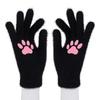 Animal Claw Gloves Silicone Meat Pad Short Five Finger Gloves Epoxy Nails Comic Exhibition Cos Ghost Claw Realistic Props