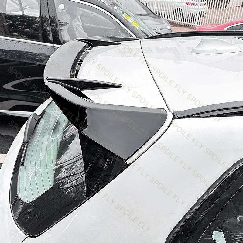 For BMW X3 G45 20 20d 30e M50 2025 2025 High Quality ABS MP Style Car Rear Roof Spoiler And Middle Spoiler Wing Glossy Black