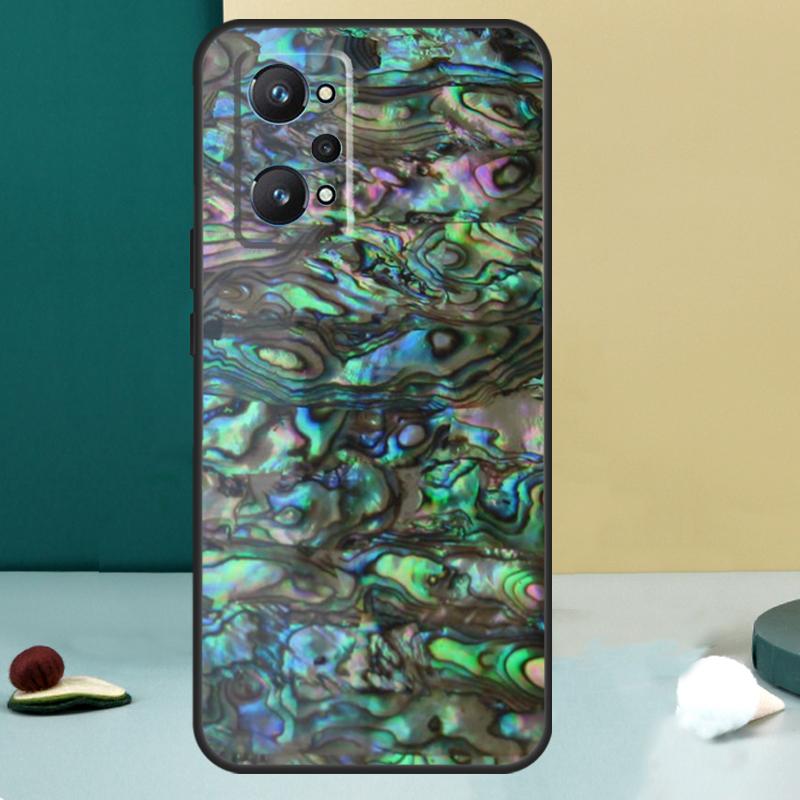 

Текстура раковины морского ушка Для Realme 13 12 10 11 14 Pro Plus GT 6 5 6T GT7 Pro C55 C53 C51 C21Y C25S C75 C67 C61 Чехол Realme GT5
