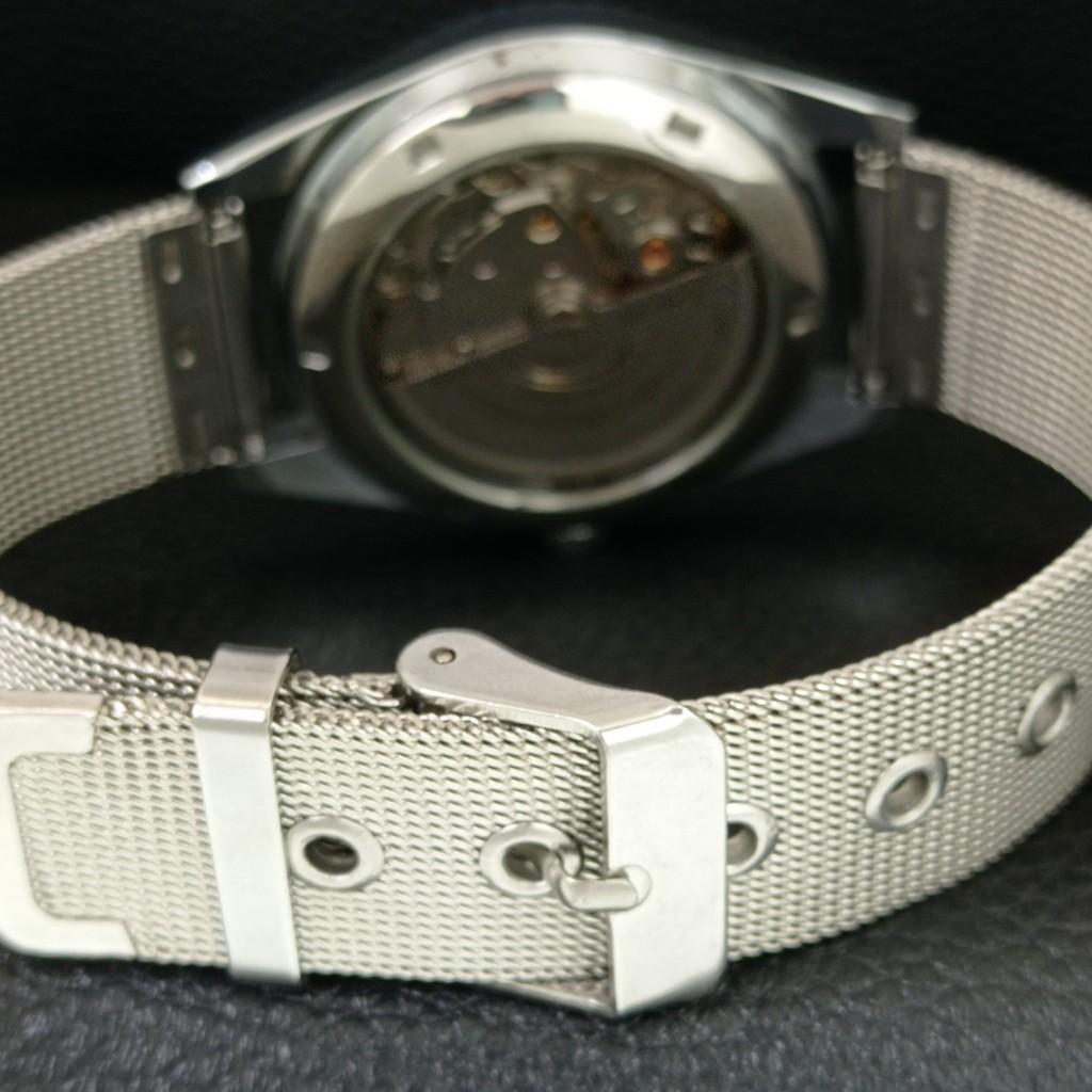 VINTAGE CITIZEN AUTOMATIC REFURBISHED JAPAN MENS SILVER DIAL WATCH A446764-1