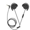 [30mm Large Speaker] Ear-hook Earphones with a Wide Sound Field and High Call Quality. Flexible Ear Hooks with 5-level Adjustment for a Perfect Fit.