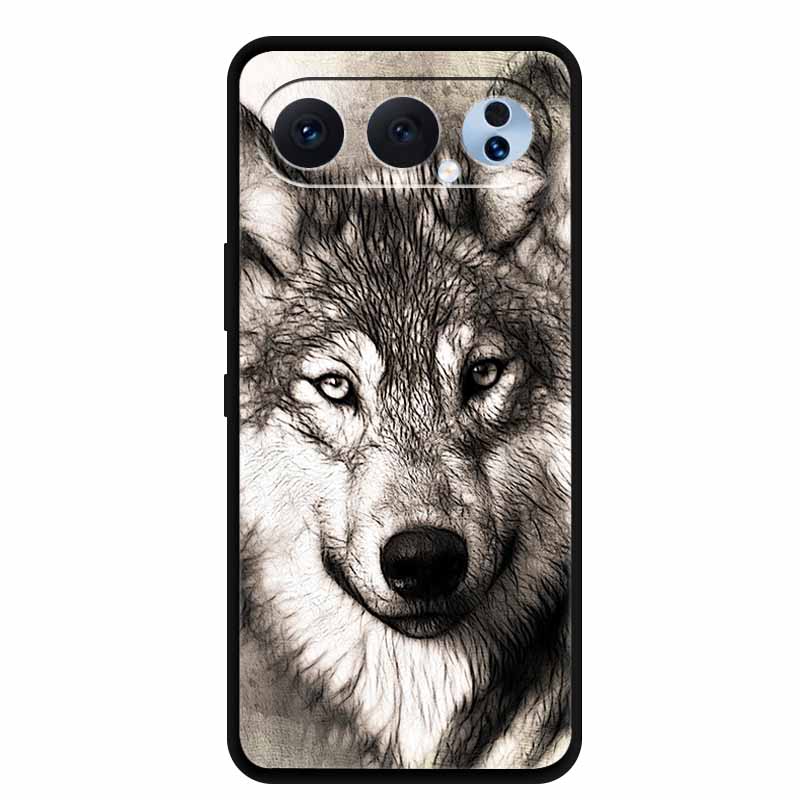 For Honor 500 Pro Case Luxury Soft Silicone TPU Back Cover for Huawei Honor 500 Pro 5G Cartoon Animal Shockproof Protective Capa