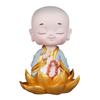 1-5pcs Creative Home Decoration Car Ornaments Childhood Monks Cute Resin Crafts Ornaments Bedroom Tea Room Office Ornaments Gift