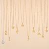 18K Gold Ocean Animal Pendant On Titanium Clavicle Chain - Fashionable, Non-Fading Necklace