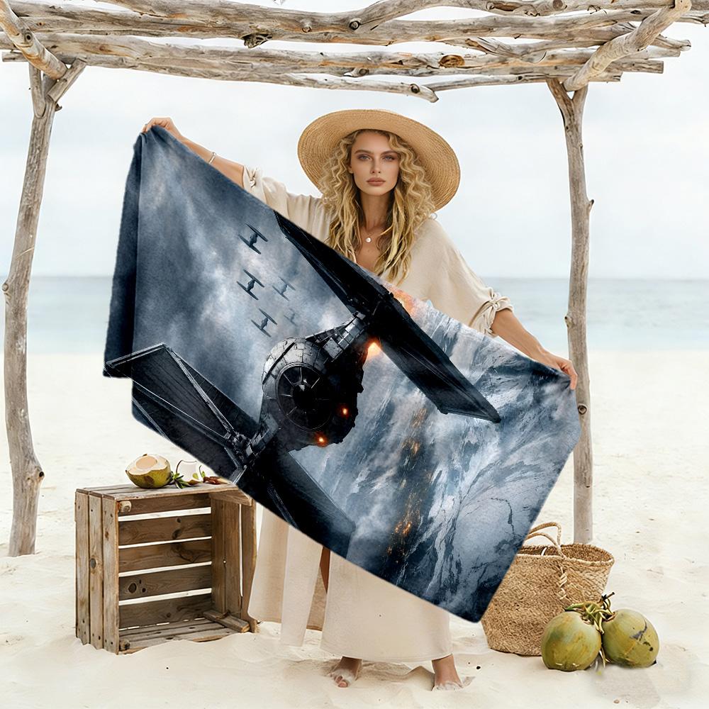 Star Wars Beach Towel Quick-Dry Soft Microfiber Comfortable Lightweight Portable for Swimming,Beach,Camping, Travel, Beach Accessories,Gym