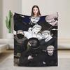 Shutline Korea Manga Decken Weiche Warme Neuheit Plüsch Überwurfdecke Für Mädchen Jungen Sofa Bett Flanell Bettwäsche Bettbezug