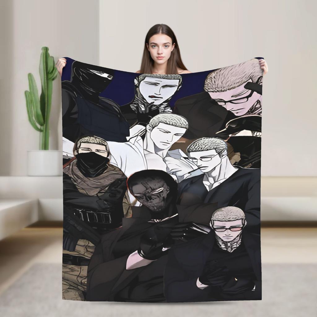 Shutline Korea Manga Decken Weiche Warme Neuheit Plüsch Überwurfdecke Für Mädchen Jungen Sofa Bett Flanell Bettwäsche Bettbezug