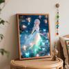 Disney Elsa Oil Painting Painting Art Glowing Butterflies Handmade Diy Painting Home Decoration Gift