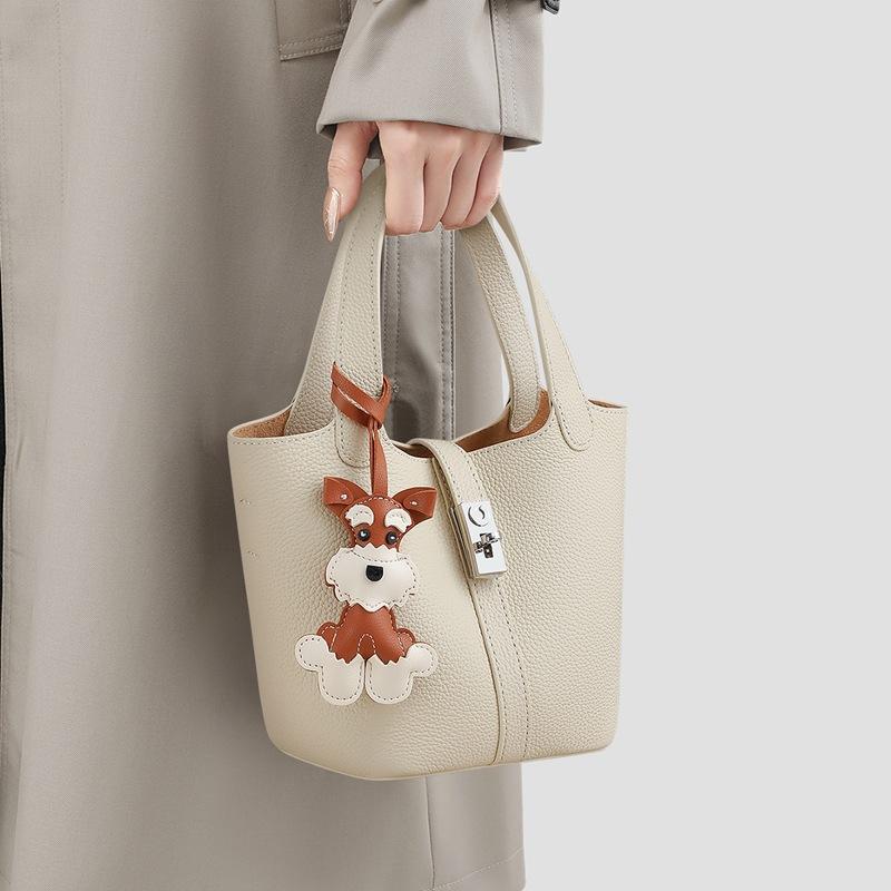 Bucket Bag 2025 New Women's Bag Autumn Winter Fashion Versatile Handbag Versatile Basket Bag Single Shoulder Crossbody Bag