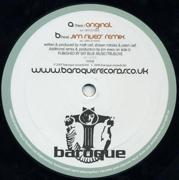 

12inch Record CERF MITISKA JAREN Light The Skies BARQ068 Baroque Records 2007 UK Dance Electronica Used