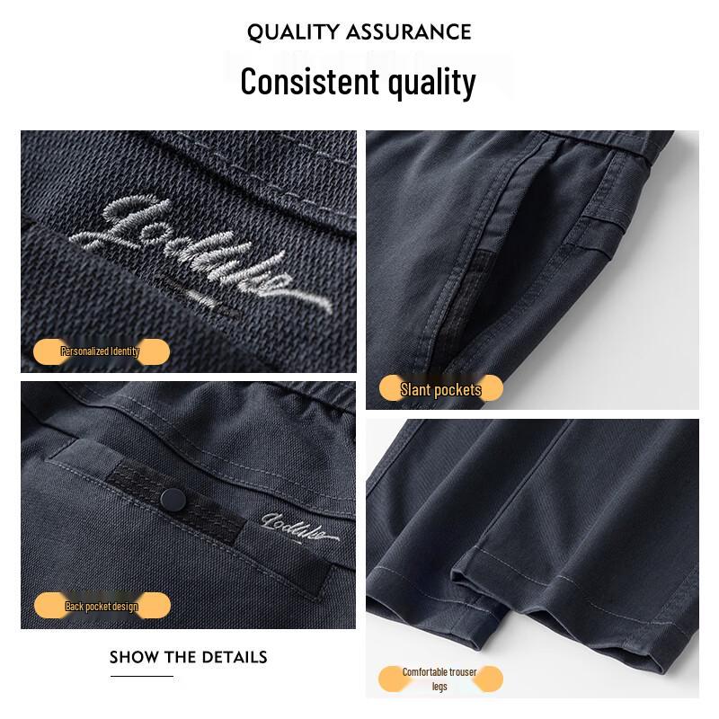 PLAYBOY Men's Light Business Casual Trousers