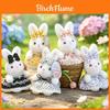 Cartoon Bunny Plush Keychain With Soft Fabric For Girls And Kids Gift