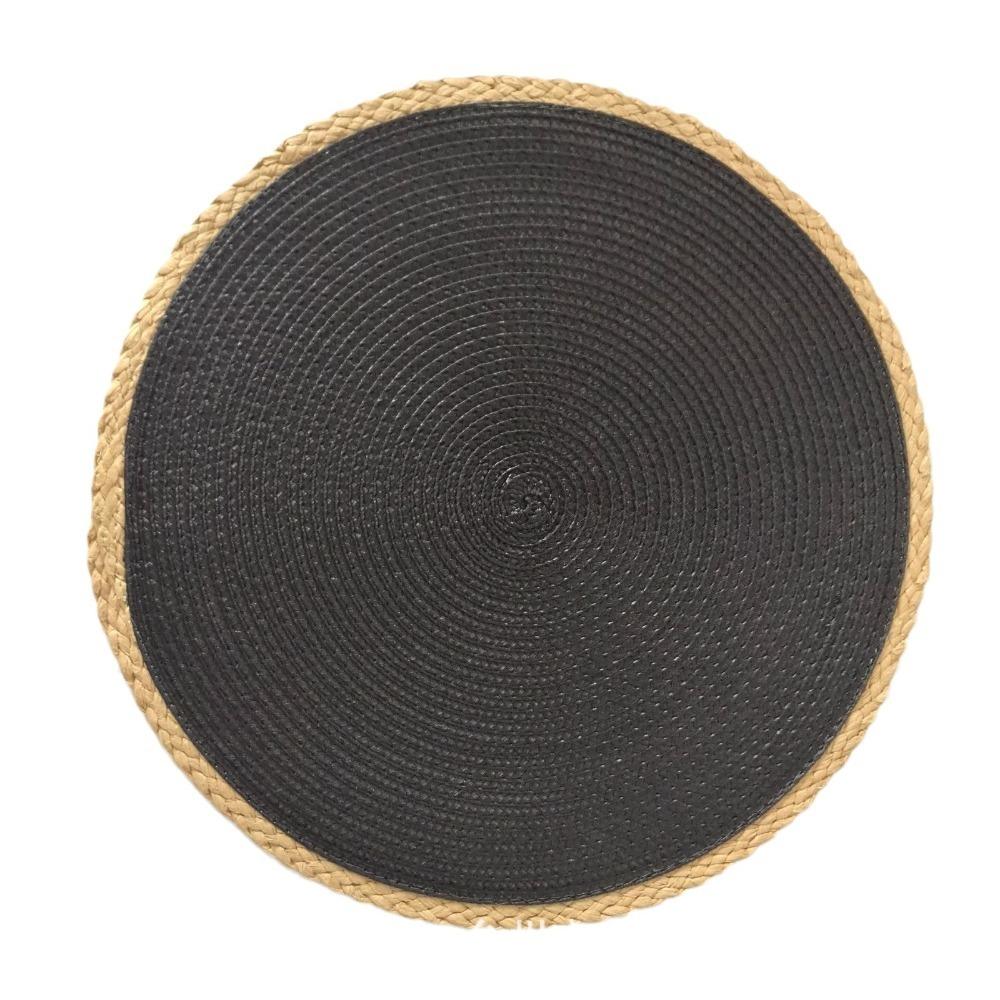 Middle East Style Woven Placemat Heat Insulation Round Dining Mat  Kitchen Supplies