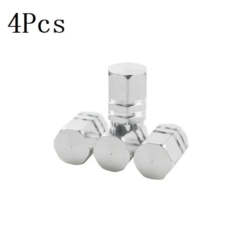 4/10Pcs Car Wheel Tire Valve Stems Caps Aluminum Tyre Rim Stem Covers Airdust Waterproof Stem Caps1