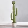 Large Artificial Cactus Plants Ornaments Living Room Houseplants Floor Plant Fake Flowers Realistic Bonsai Modern Decoration