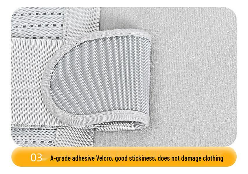 Breathable Lumbar Support Belt with Steel Plate for Men & Women