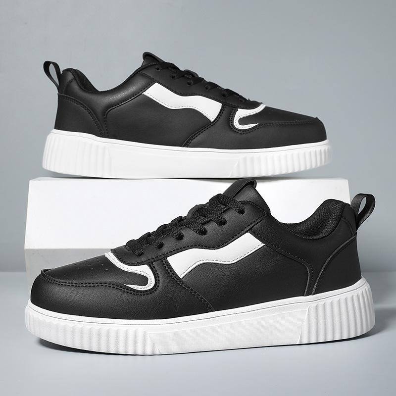 

Мужская обувь осень взрыв 2024 новые мальчики универсальные старшие сенс сплайсинг доска обувь повседневная белые туфли доска обувь 45