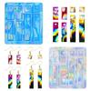 Silicone Mold for Epoxy Casting DIY Craft Rhombus Pendant Decoration Mold Tool