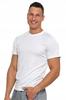 T-Shirt Men's Cotton Short Sleeve 4XL White