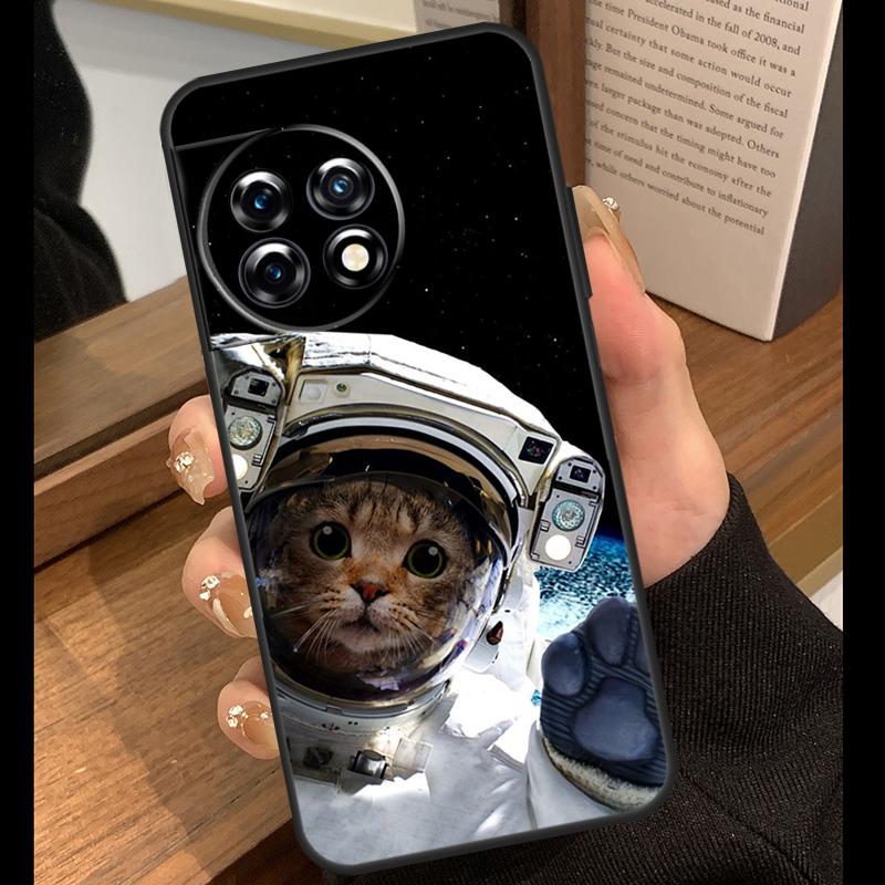 

funny Cute Kitty Cat Aesthetic Case For OnePlus 15 R 13T 13R 12R 10T 8T 13 12 11 9 10 Pro Nord 5 CE 4 2 3 Lite N20 N30 Cover OnePlus 13T