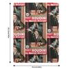 Vintage Movie Poster - Harry Houdini in The Master Mystery (1919) Throw Blanket Durable Warm Blanket for Daily Home Use
