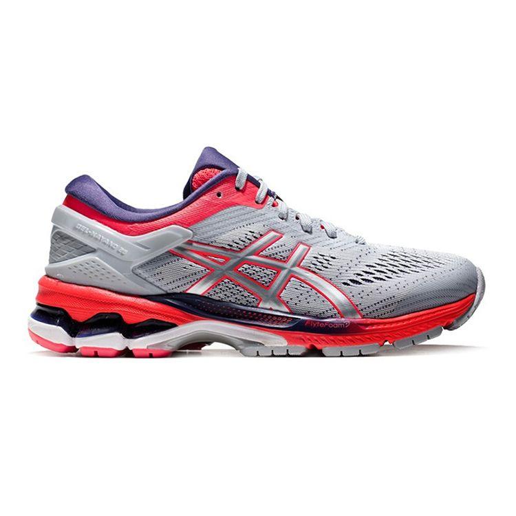 Asics Gel-Kayano 26 Comfortable Low-Top Running Shoes Kids sneaker Gray Silver 1014A066-020