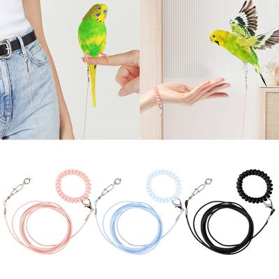 Elastische Papegaaien Trainingslijn Anti-vliegende Vogel Voetketting Nieuwe Vogel Voetarmband voor Vogels