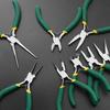 Mini Pliers, Long Nose, Bent Nose, Diagonal, End Cut, Linesmans, Needle Nose Pliers, 5'' Plier for Jewelry Making