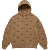 Supreme FW25 WEEK18 Repeat Script Zip Up Hooded Sweatshirt Unisex SUP-FW25-109