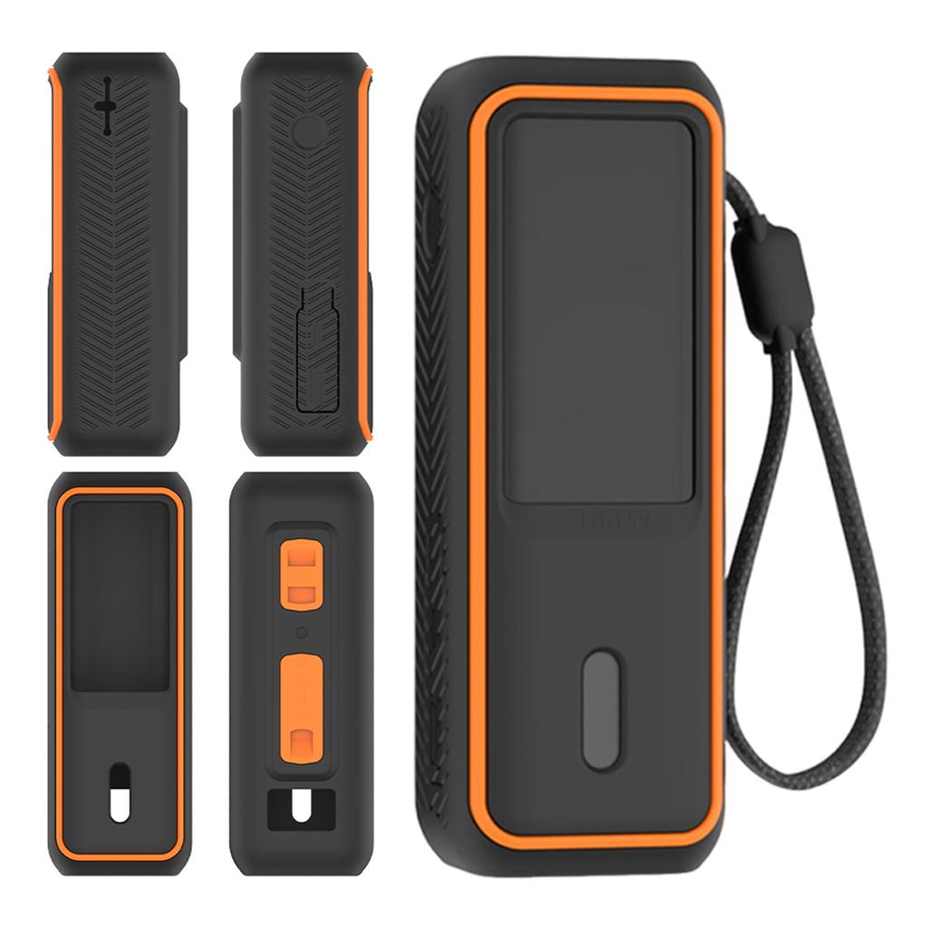 Protective Cover Shell Include TF/SIM card storage Bag Washable Silicone Case Compatible for Anker Zolo 25000mAH 165W Power Bank