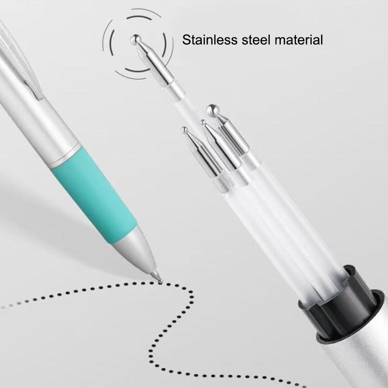 Nail Art Tip Dotting Pen Nail Painting Tools Rotatable Ballpoint Drill Pen