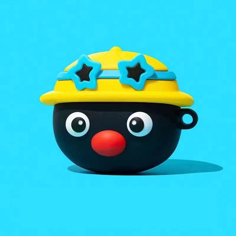 Für Xiaomi Redmi Buds 5 4 Pro Für Redmi Buds 4 Aktive Silikon-Kopfhörerhülle Drahtlose Bluetooth 3D-Cartoon-süße Schutzhülle