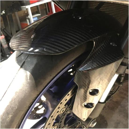 Motorcycle MT10 Front Fender Mudguard Tire Splash Guard Fairing Compatible with Yamaha MT-10 MT 10 SP 2016 2017 18 2019 2020 2021 2022 2023(Carbon