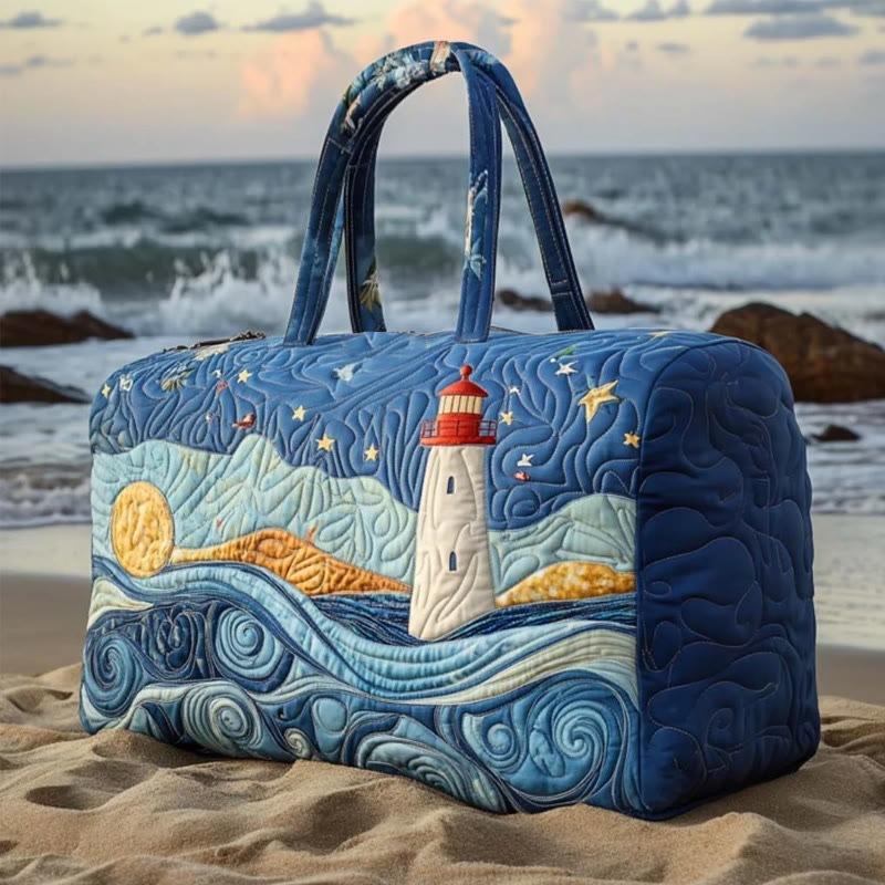 Printed Short-Distance Hand-Held Quilting Embroidery Travel Bag Multi-Functional Sports Fitness Bag