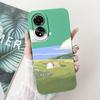 For Oppo A78 4G Case CPH2565 New Fashion Candy Painted Back Cover Shockproof Phone Case For Oppo A78 A 78 OppoA78 4G Soft Fundas