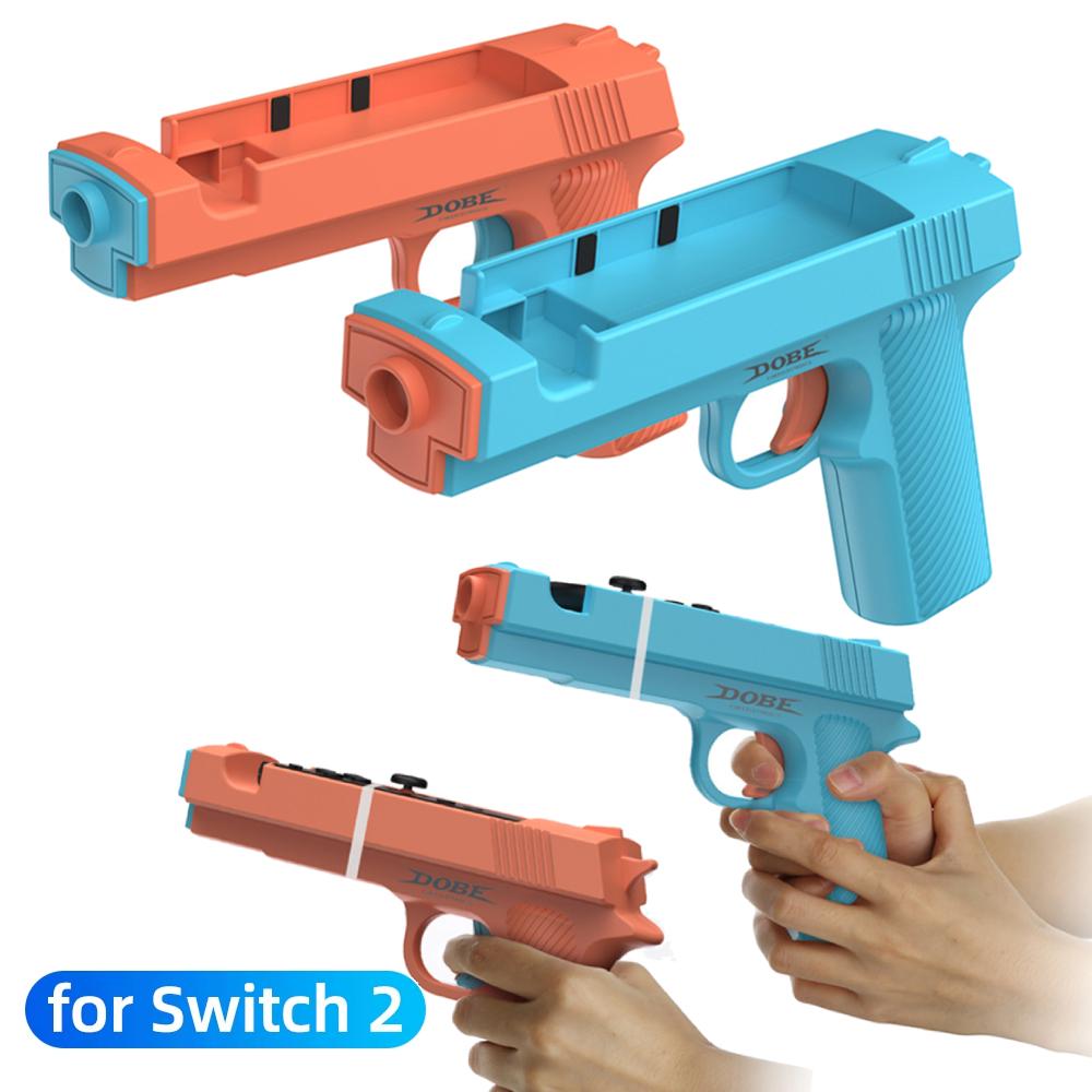 Shooting Game Gun Controller for Switch 2 Joy-Con Hand Grip Somatosensory Motion Controller for Shooter Hunting Games Accessory