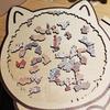 135pcs Cat-shaped Wooden Jigsaw Puzzle Unique Irregular Puzzle Pieces Game Birthday Xmas Gifts for Cat Lovers Home Decorations