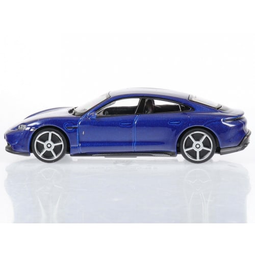 Burago 1/43 Scale Porsche Taycan Turbo S 2019 (Blue)