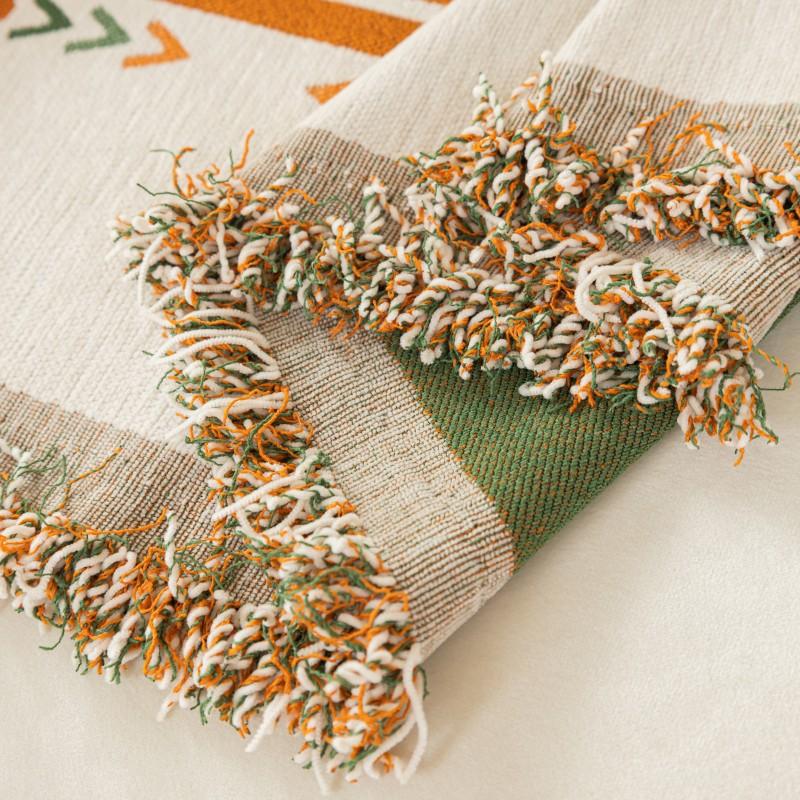 Bohemian Style Anti-scratch Sofa Blanket Durable Full Cover Futon Couch Cover Universal Chenille Dust Proof Sofa Towel Slipcover