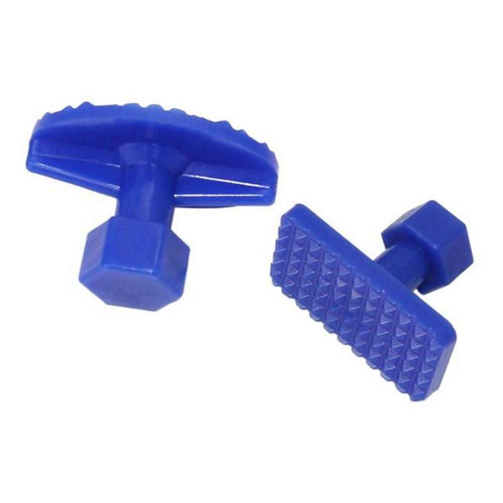 10x Pulling Tabs Blue For Automobiles For Motorcycles