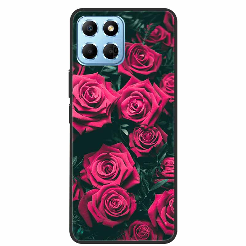 For Honor X8 5G X6 Case Animals TPU Soft Silicone Back Cover Case For Huawei Honor X8 5G Funda Honor X6 HonorX6 Cat Wolf Coque
