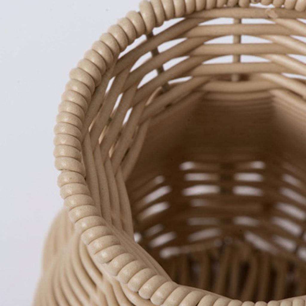 Handwoven Holder Natural Looking Decorative Vase for Living Room & Wedding Arrangements