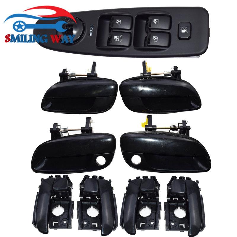

Power Window Switch & Outside ide Door Handle Front Rear Left Right For Hyundai Elantra 2.0L 2001 2002 2003 2004 2005 2006