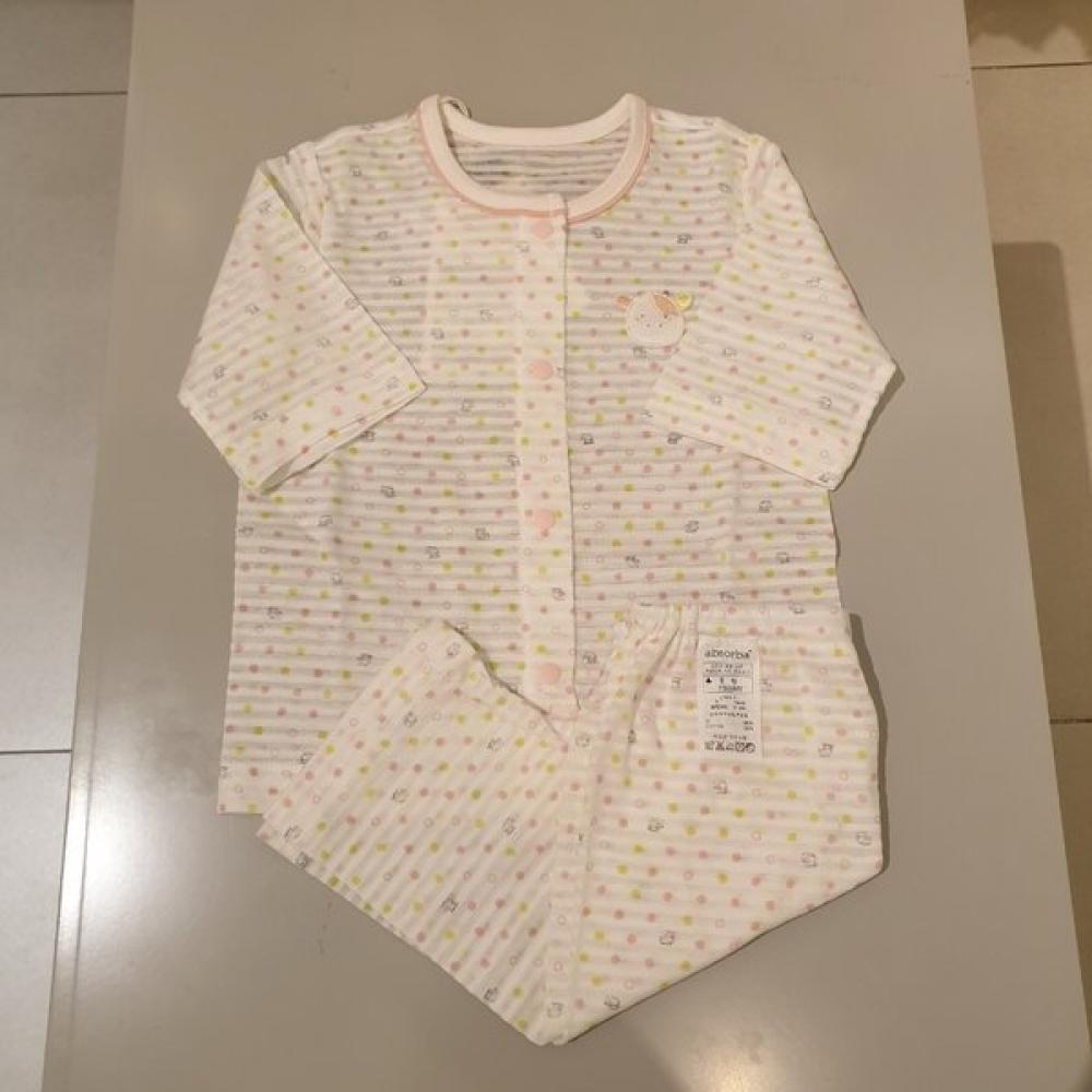 Absorba Summer Birth Gift Ox Year Commemorative Ukapima 7 Parts Innerwear + Ukapima 7 Parts Space Suit