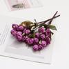 Holiday Accessories DIY Artificial Rosebud Beautiful Bouquet Simulation Rosebud Artificial Flower