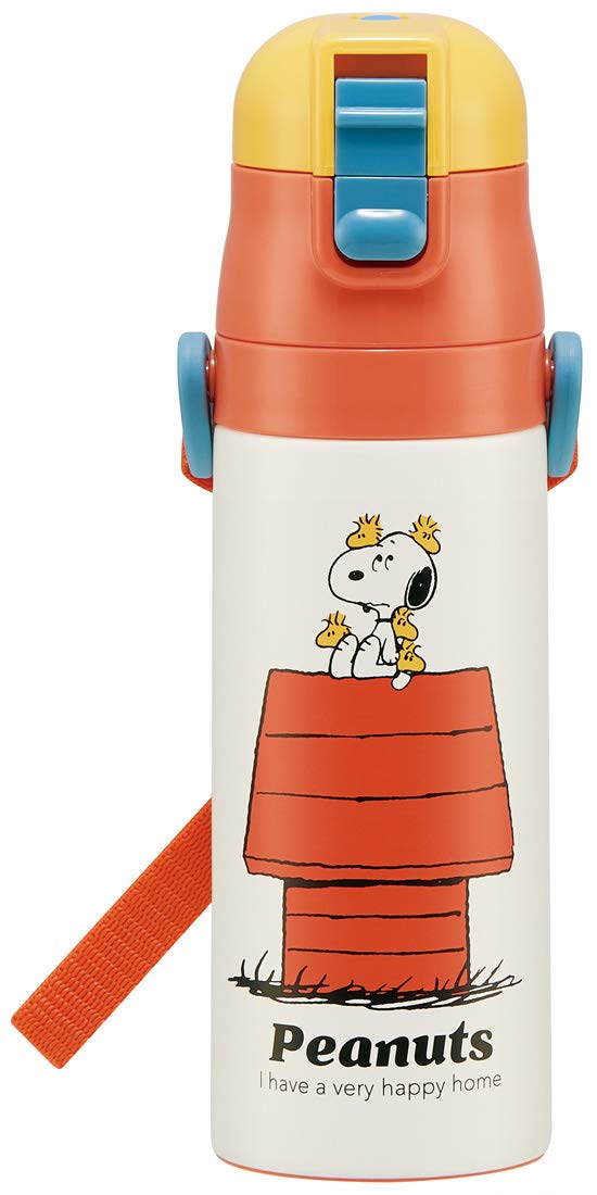 

Skater Спортивная детская бутылка из нержавеющей стали Peanuts Retro Snoopy, Дизайн, 470 мл, SDC4-A