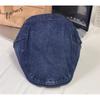 [Cowboy Is Cool] Denning Style Retro Denim Forward Hat Adjustable Big Head Circumference Fashionable Versatile Duckbill Hat Tide