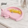 Large Space Jewelry Polished Rounded Tray One-Piece 3D Organizer Storage Molding Seamless Design Edge Holder Holder Cat Fishbone for