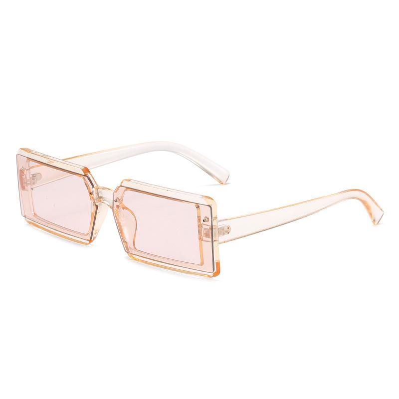 Square Sunglasses, Candy-Colored Square Knock Glasses, Personalized Colorful Sunglasses For Women